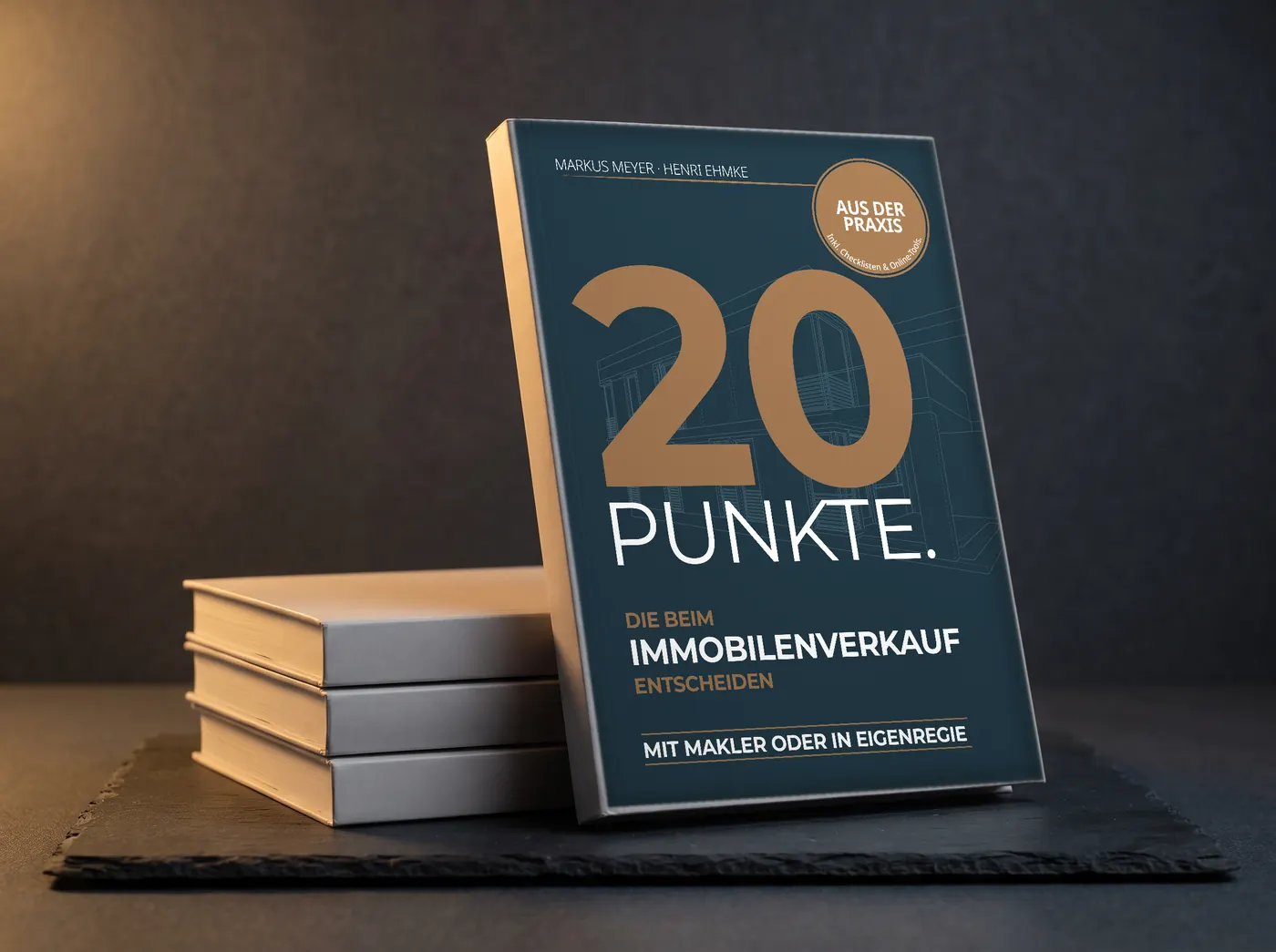 Buch „20 Punkte. Die beim Immobilienverkauf entscheiden.“ von Markus Meyer und Henri Ehmke
