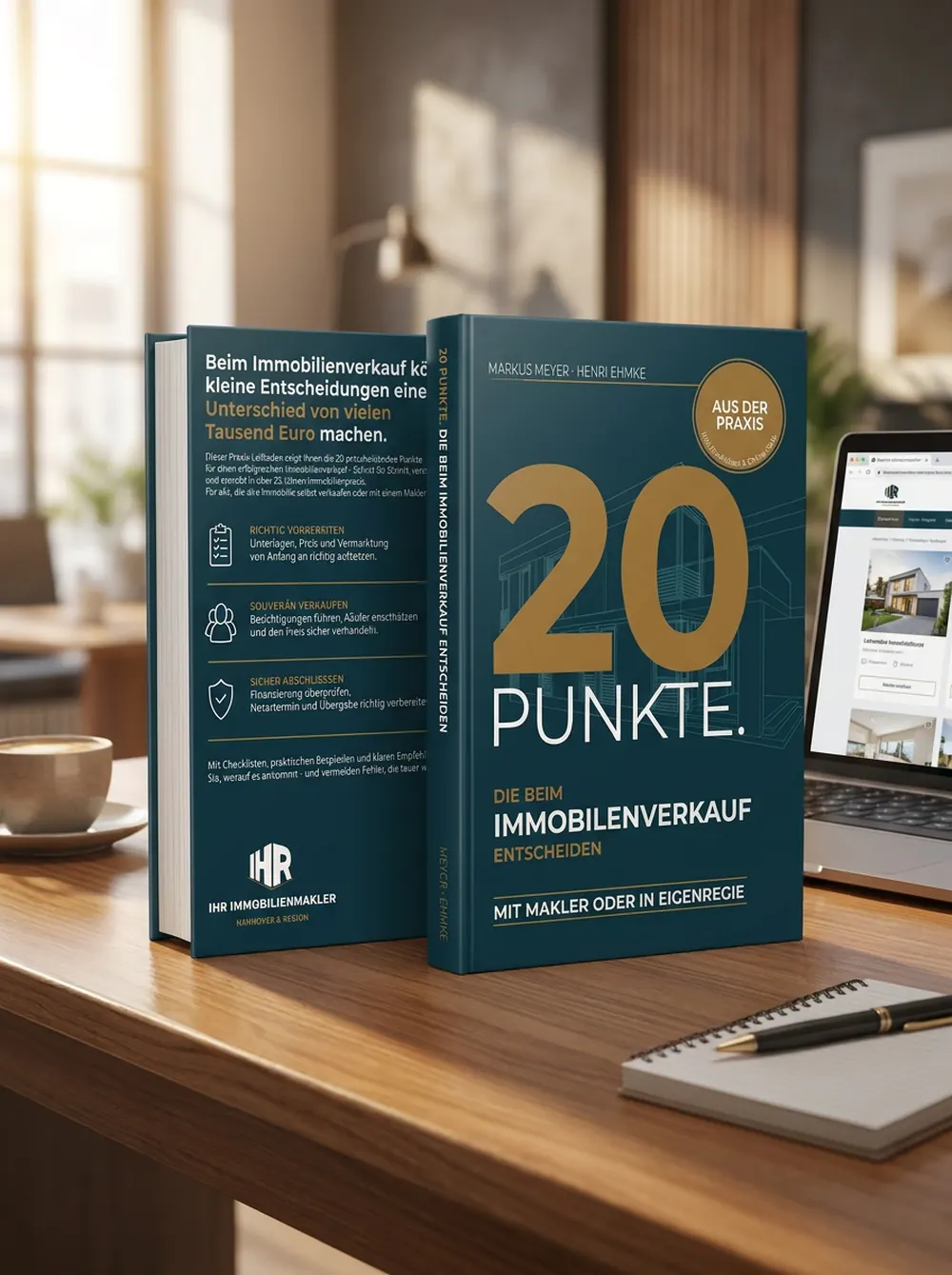 Buch 20 Punkte von vorne und von hinten