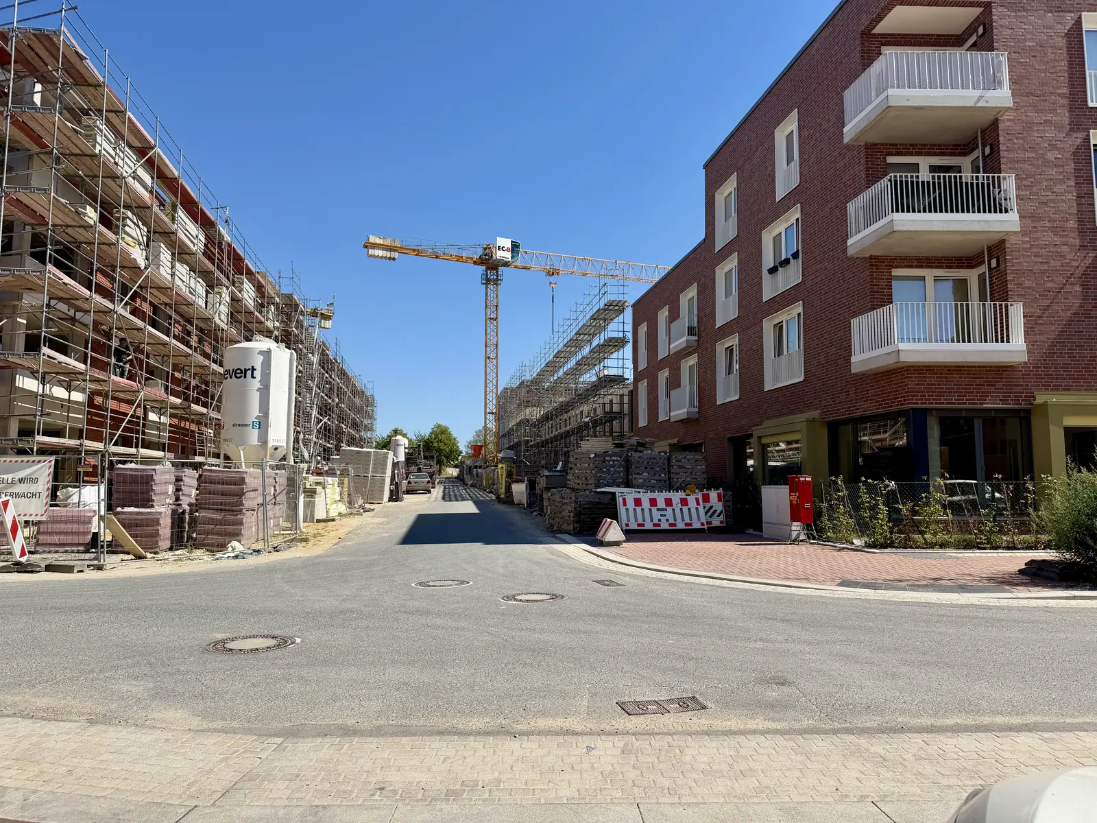 Wohnungsneubau im Quartier Kronsrode in Hannover-Bemerode