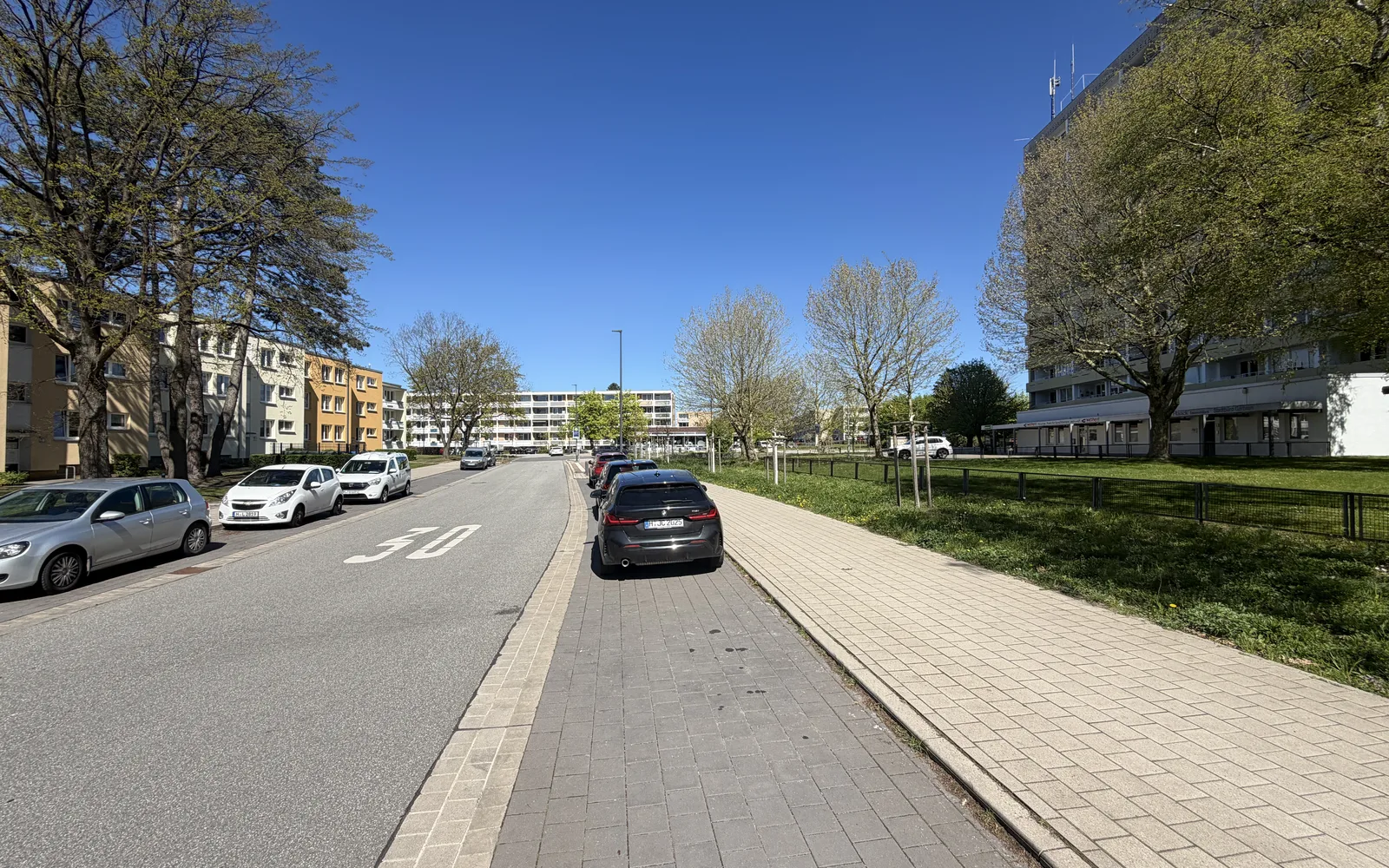 Ortszentrum Berenbostel an der Osterwalder Straße