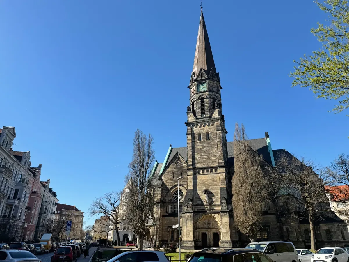 Markuskirche im Kerngebiet von Hannover-List