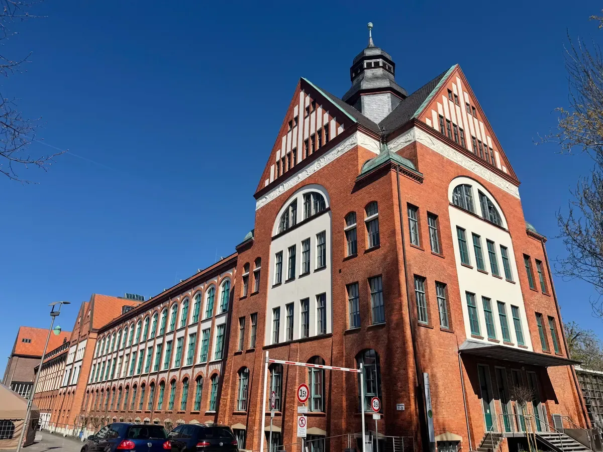 Historisches Pelikanwerk im Pelikanviertel in Hannover-List