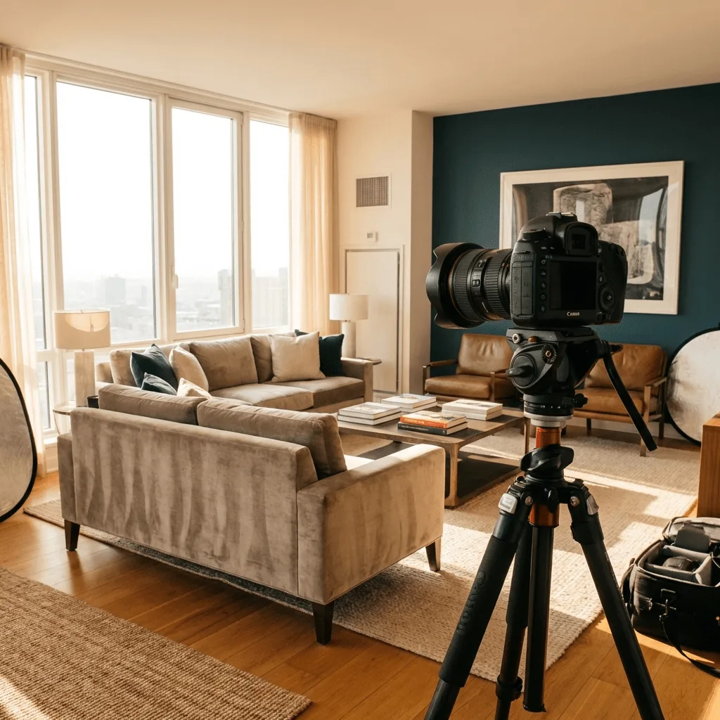 Professionelle Immobilienfotografie für die Vermarktung