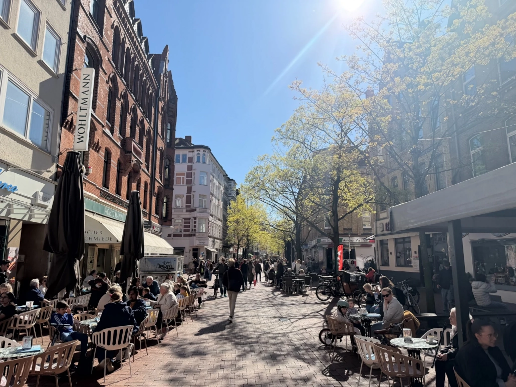 Cafés und Restaurants an der Lister Meile in Hannover List