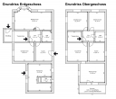 Grundriss EG & OG - „Vielseitiges Mehrfamilienhaus mit 3 Einheiten + ELW, großem Grundstück & zusätzl. Baupotenzial“