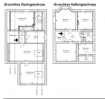 Grundriss DG & Keller - „Vielseitiges Mehrfamilienhaus mit 3 Einheiten + ELW, großem Grundstück & zusätzl. Baupotenzial“
